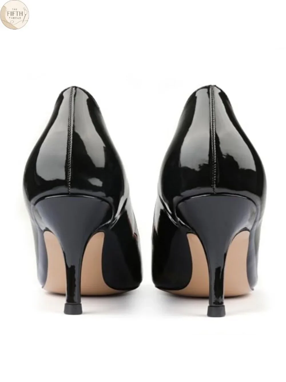 JOY IN LOVE Women's Pointed Toe Kitten Heel Pumps